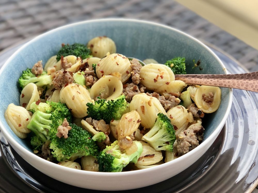 Orecchiette, Broccoli, & Sausage