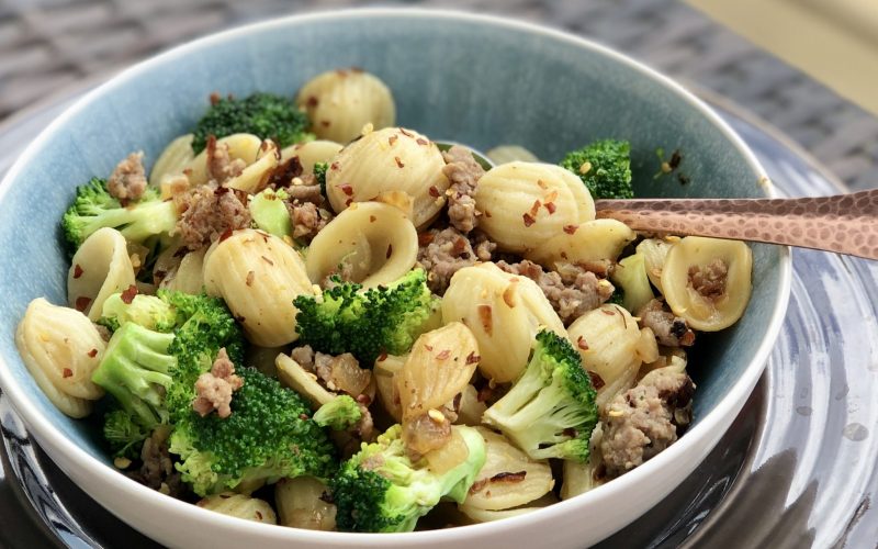 Orecchiette, Broccoli, & Sausage