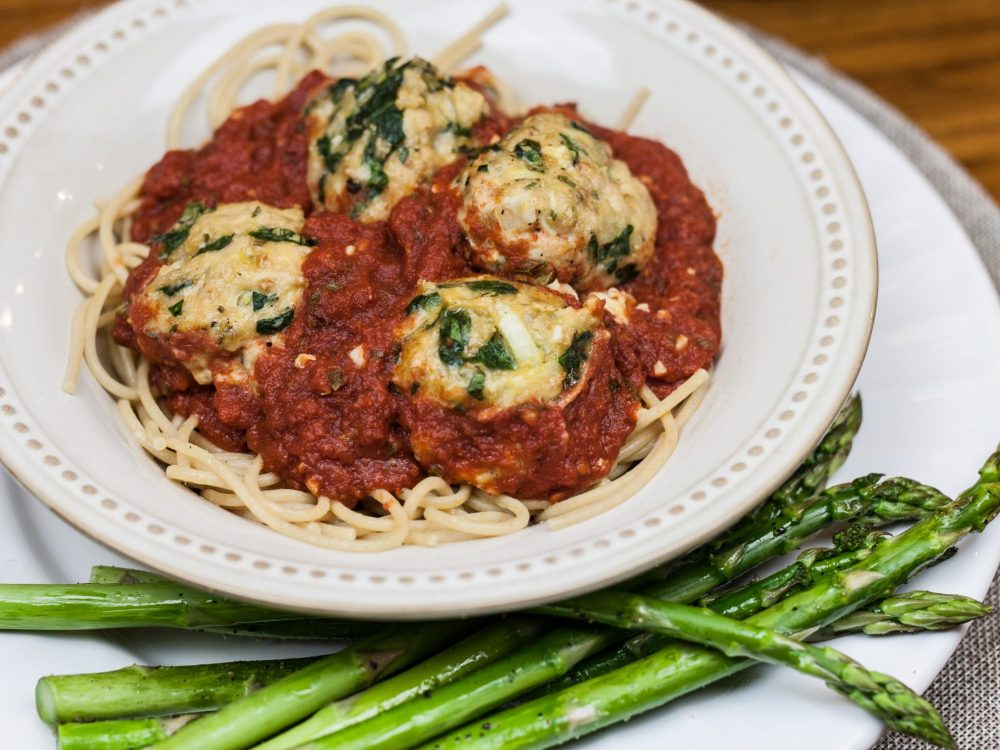 Chicken Spinach Meatballs