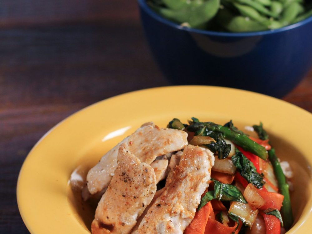 Ginger Chicken Stir Fry