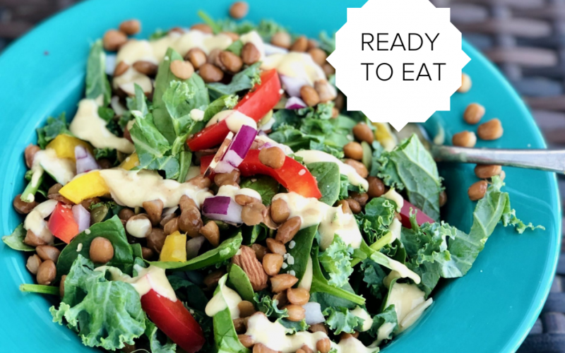 Ready-To-Eat: Lemon Tahini Lentil Salad