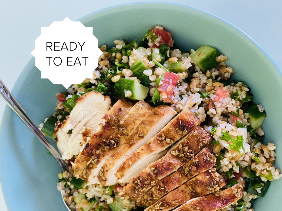 Ready-To-Eat: Tabbouleh Salad with Chicken