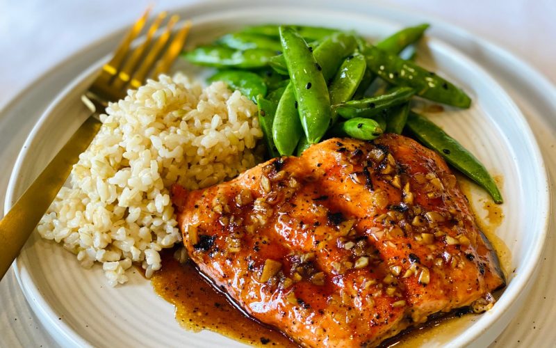 Honey Garlic Salmon