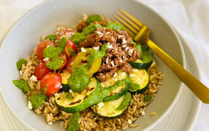 Beef Empanada Bowl