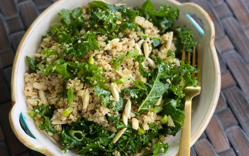 Ready-To-Eat: Sesame Quinoa Kale Salad