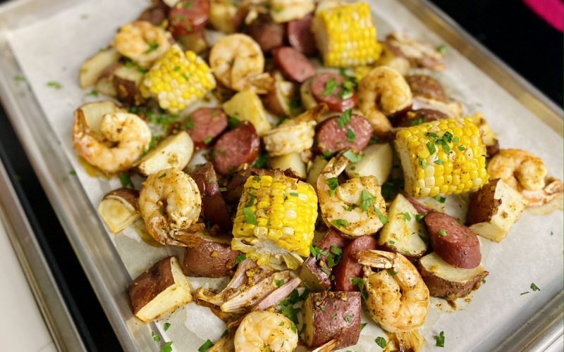 Sheet Pan Shrimp Boil