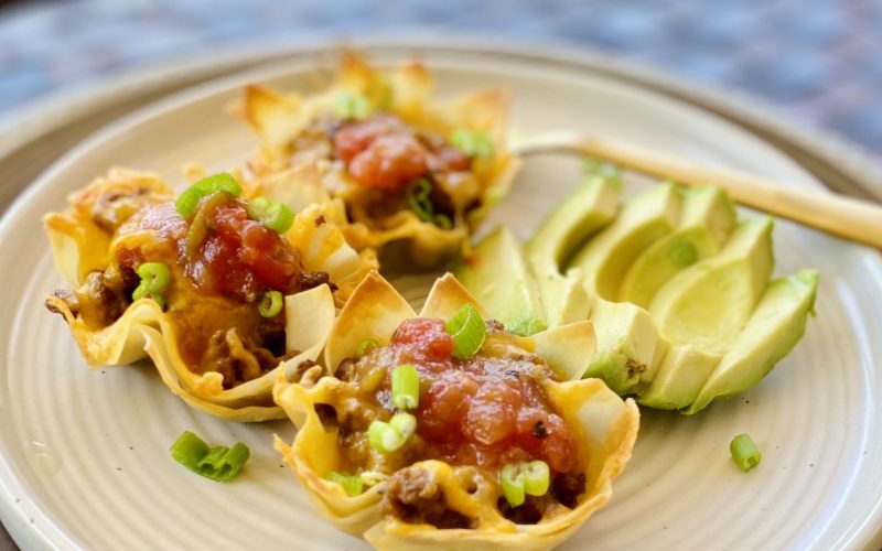 Crunchy Taco Cups