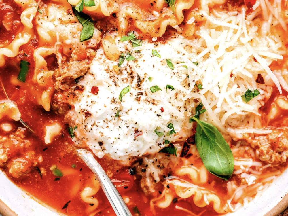 Lasagna Soup