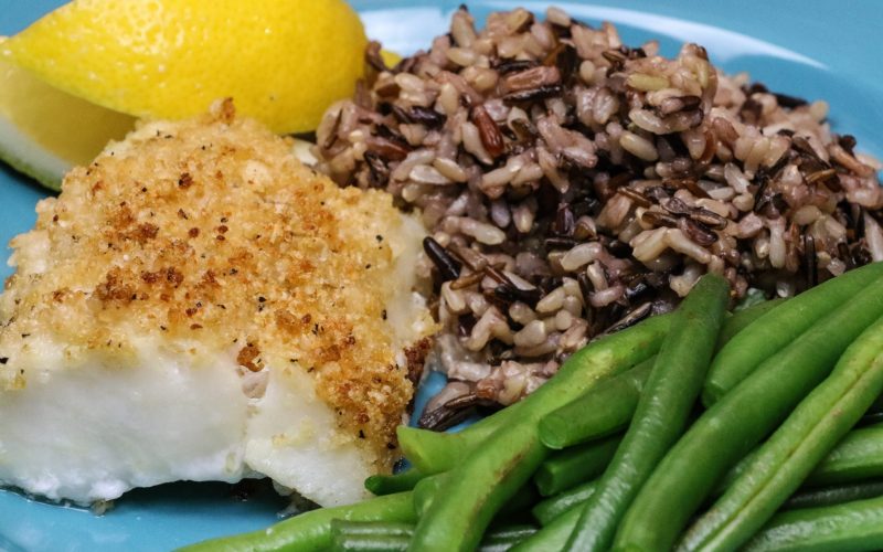 Parmesan Crusted Cod