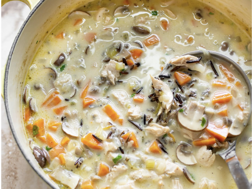 Turkey Wild Rice Soup