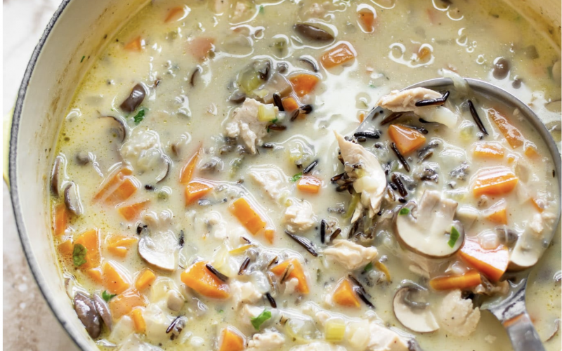 Turkey Wild Rice Soup