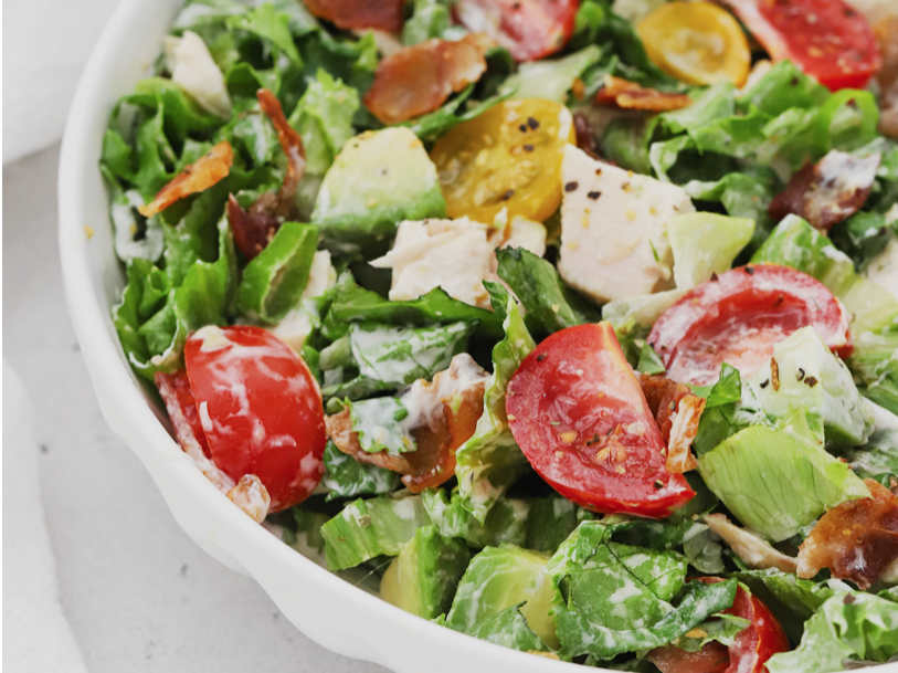 Ready-To-Eat: Chicken, Bacon, Avocado Ranch Salad