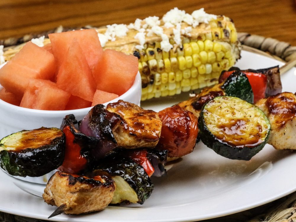 BBQ Chicken Skewers