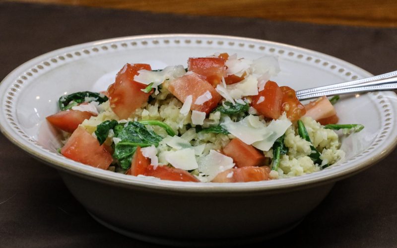 Cauliflower Rice Summer Skillet