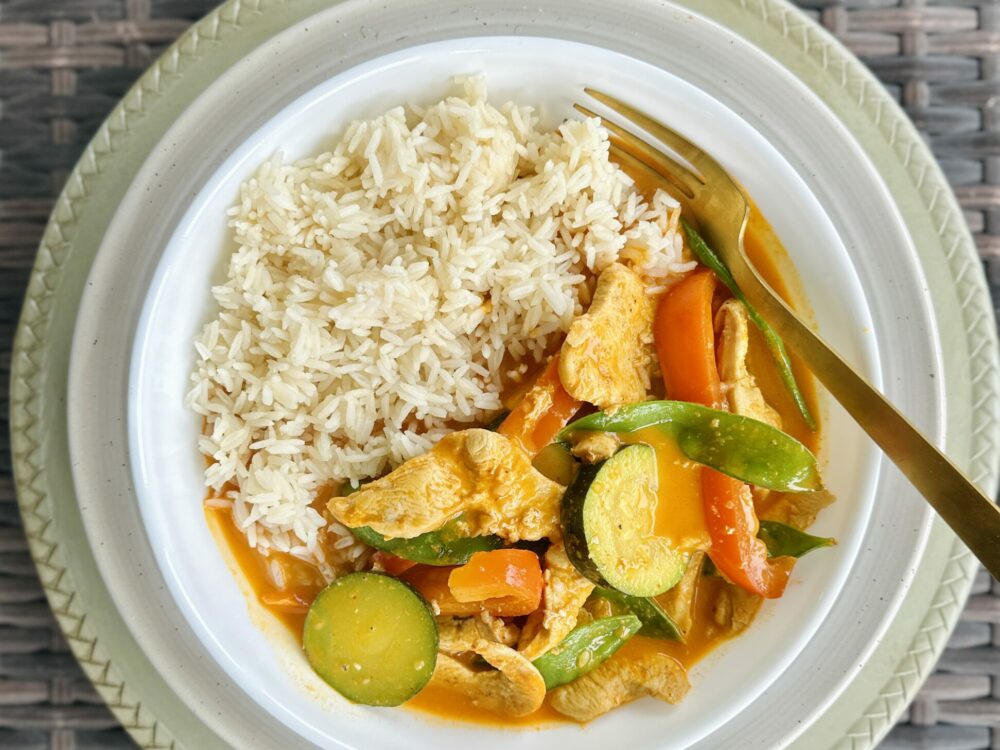 Red Thai Curry Chicken