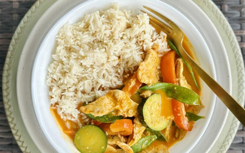 Red Thai Curry Chicken