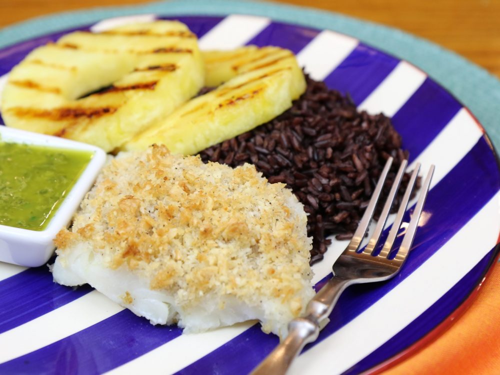 Macadamia Crusted Cod