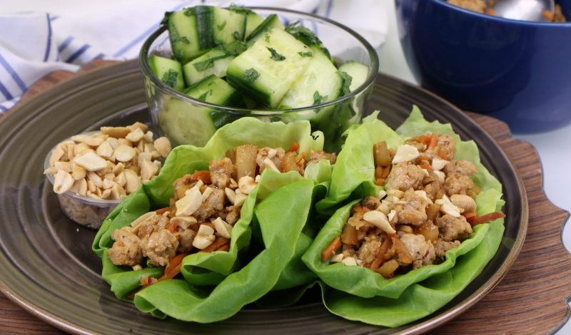 Asian Chicken Lettuce Wraps