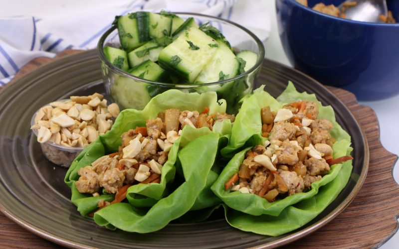 Asian Chicken Lettuce Wraps