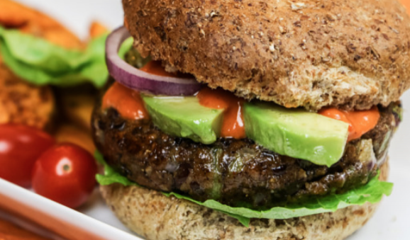 Spicy Black Bean Burgers