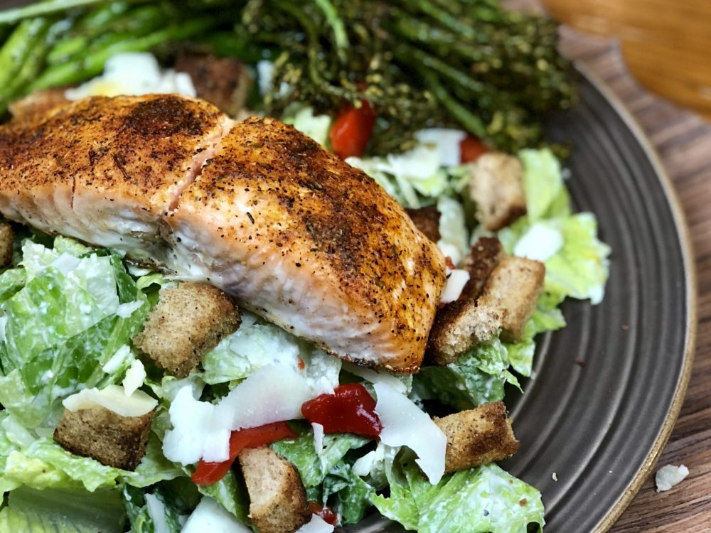 Salmon ‘Caesar’ Salad