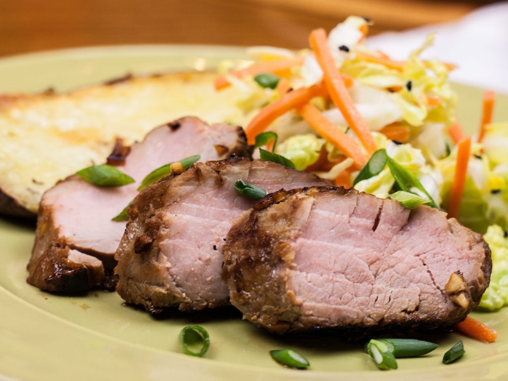 Pork Tenderloin & White Sweet Potato