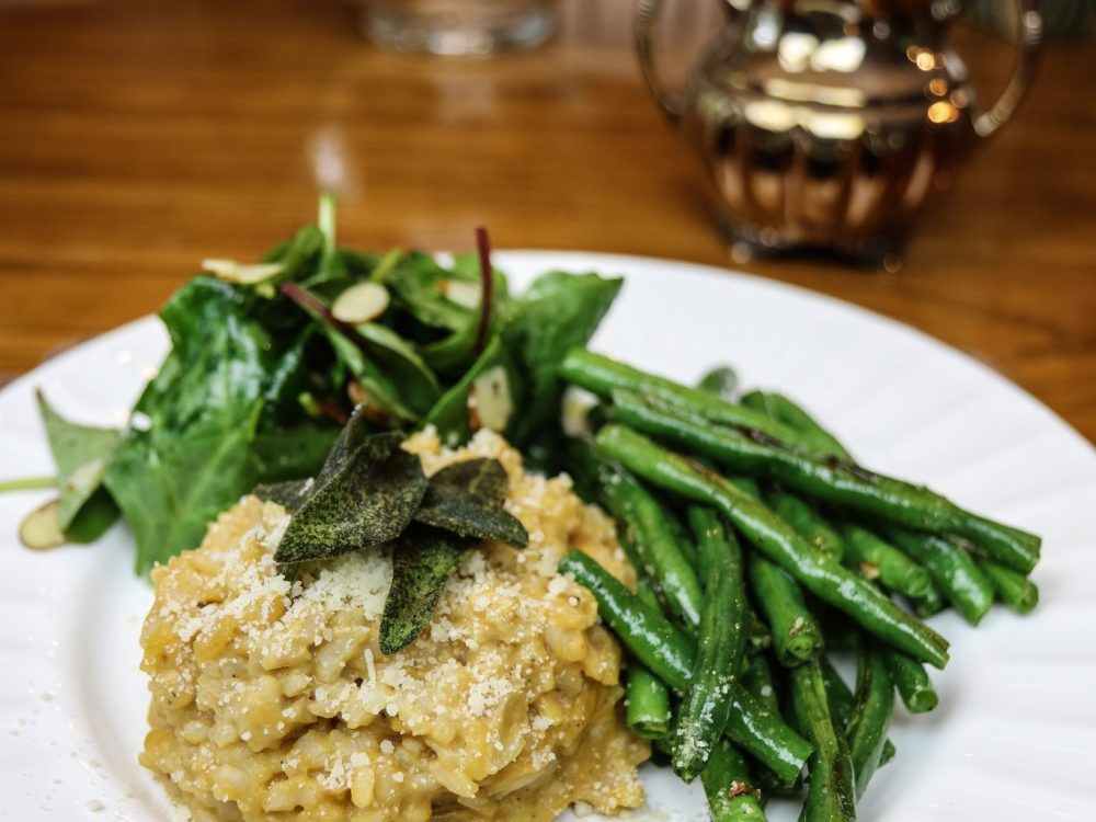 Pumpkin Sage Risotto