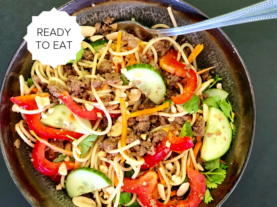 Ready-To-Eat: Thai Beef Noodle Bowl