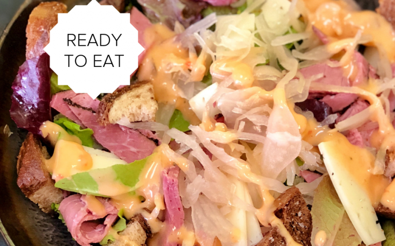 Ready-To-Eat: Deconstructed Reuben Salad