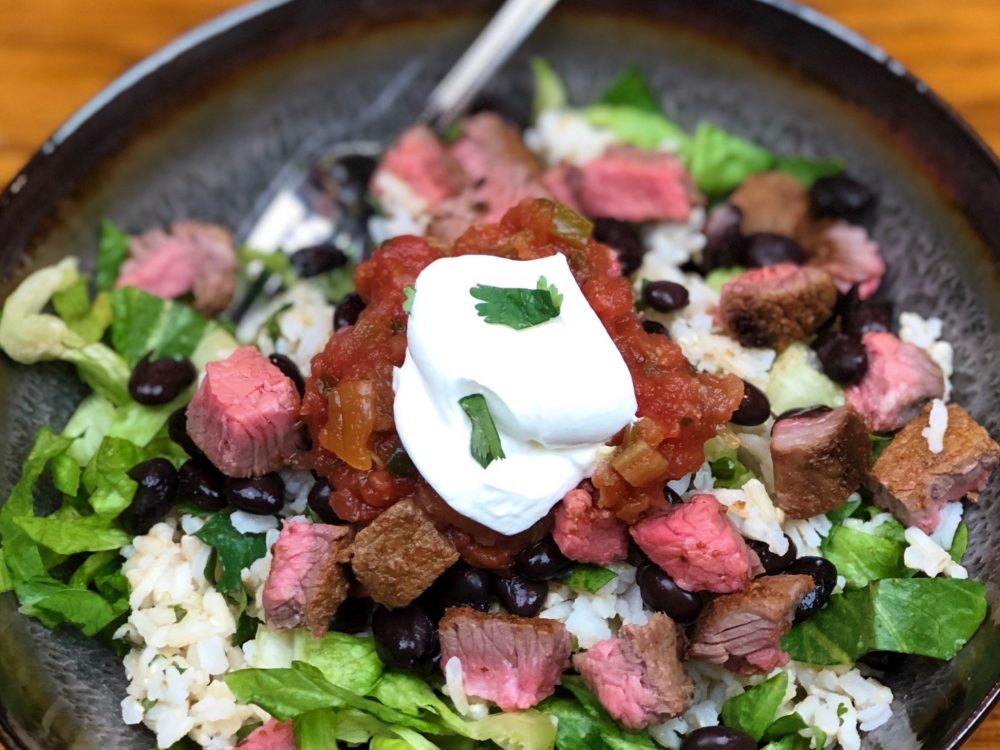 Ready-To-Eat: Steak Burrito Bowl