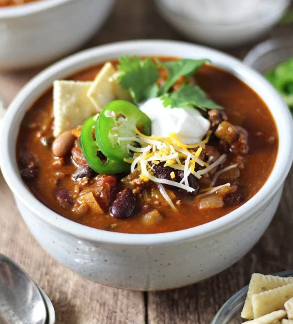 Game Day Beer Chili - Kate's Plate