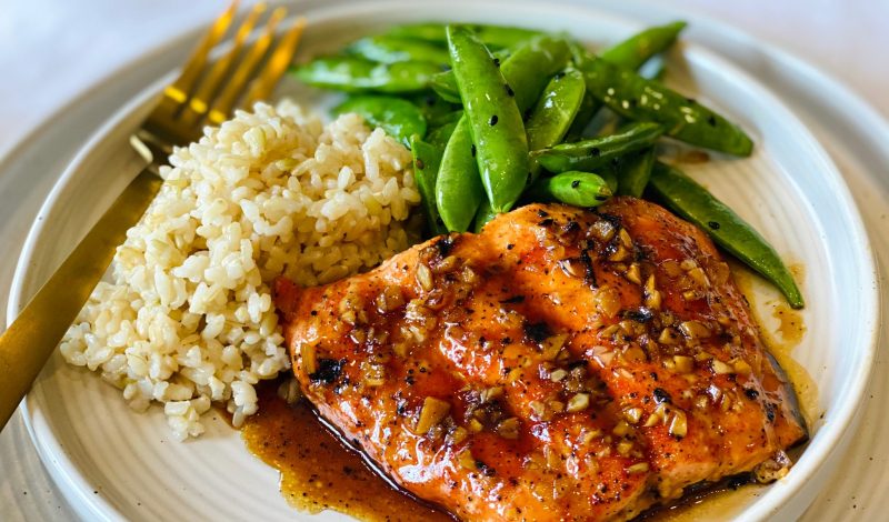 KP Chronicles: Honey Garlic Salmon