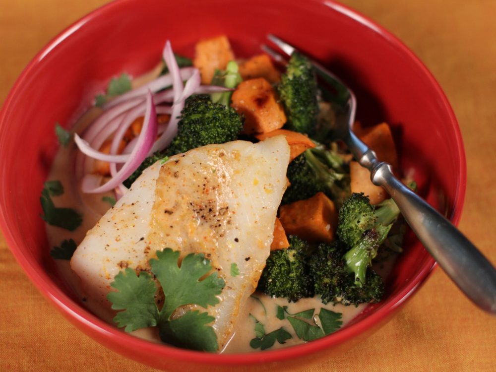 Coconut Curry Cod