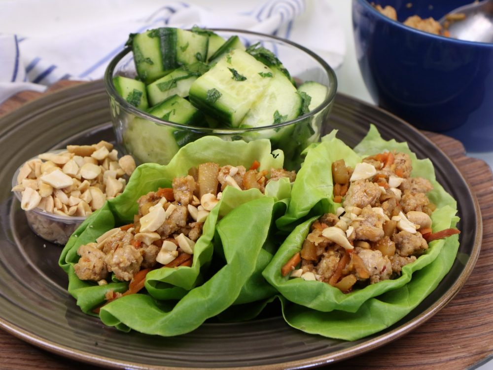 Asian Chicken Lettuce Wraps