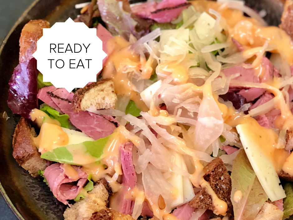 Ready-To-Eat: Deconstructed Reuben Salad