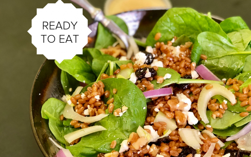 Ready-To-Eat: Winter Wheatberry Salad