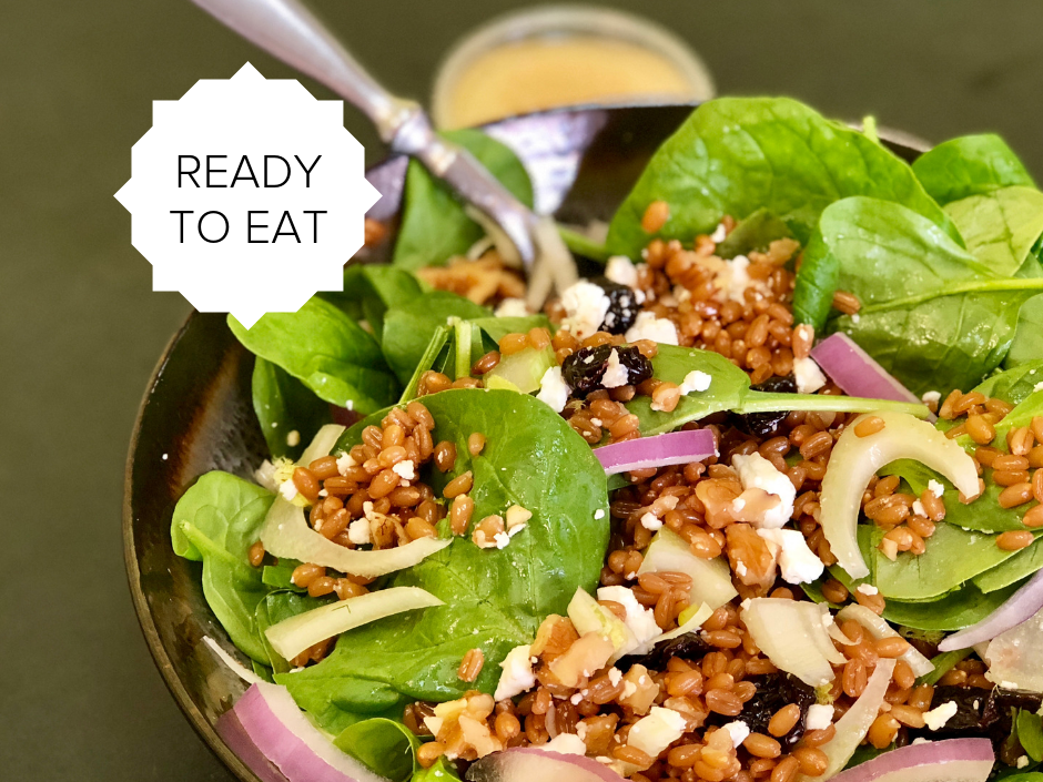 Ready-To-Eat: Winter Wheatberry Salad