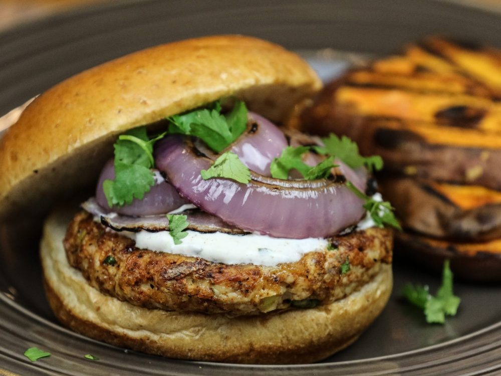 Tandoori Chicken Burgers